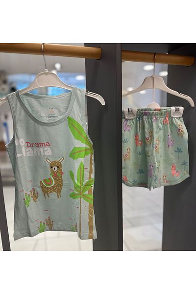 2Friends Lama Printed Pajama Set