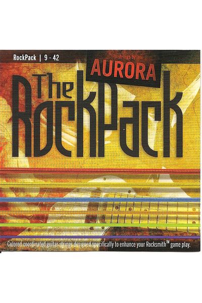 Aurora Rockpack Electronic Guitar String 9-42 (Multicolor String)