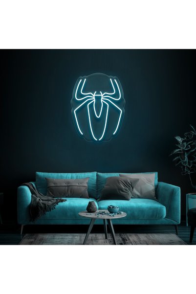cnckoleksiyon Neon Örümcek Adam led - Led Dekoratif Duvar Aydınlatması - 5mm ...