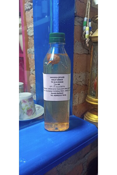 Yavuz El Yapımı Doğal Fermente Ahlat Sirkesi 500 ml