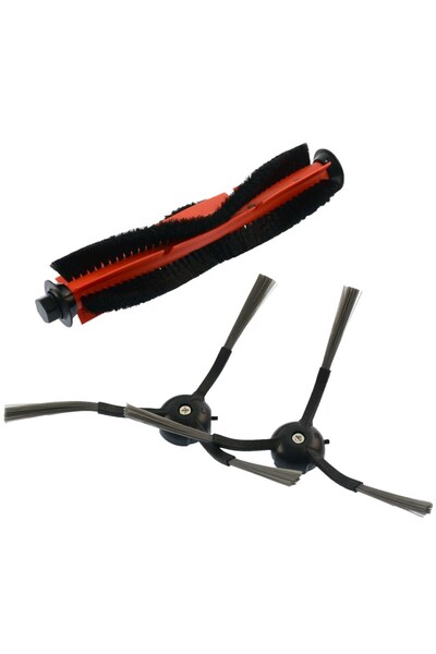 KGPart مجموعة فرش المكنسة الكهربائية الروبوتية المتوافقة مع Roidmi Eve Plus