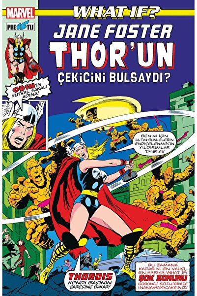 Presstij Kitap What If? Jane Foster Thor’un Çekicini Bulsaydı? / Don Glut / P...