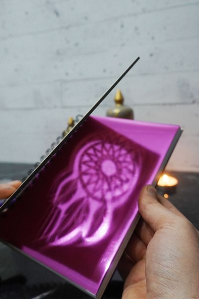 markcat A5 Dream Catcher Ξύλινο κάλυμμα Σημειωματάριο καθημερινής προγραμματισμού - Ατελείωτο Ατζέντα - Σημειωματάριο προγραμματισμού χωρίς ημερομηνία