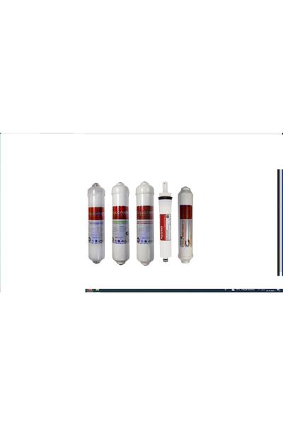 NCS Aquaredd 5li 12 Inç Inline Quick Kapsül Filtre Seti
