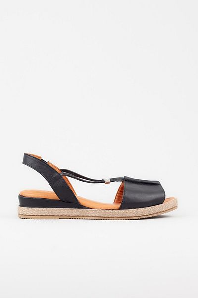 Adım Adım Women's Genuine Leather Flat Sandals