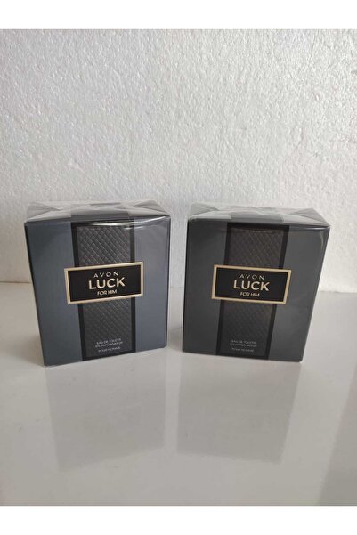 AVON Luck Erkek Parfüm Edt 75 Ml. İkili Set