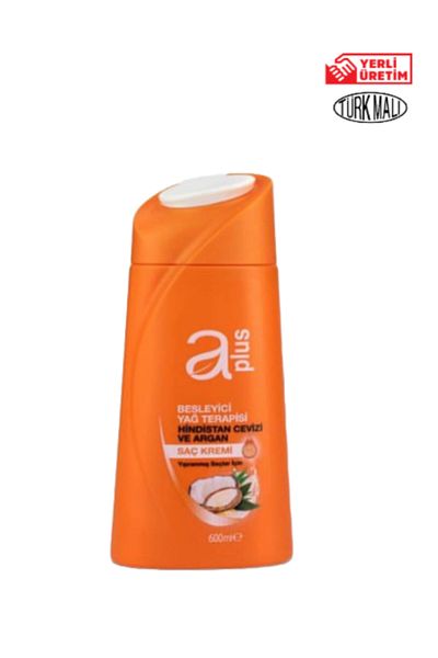 A PLUS Aplus Hair Conditioner 600 ml Coconut and Argan for Damaged Hair