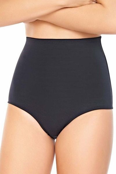 Belinay High Waist Corset Panties - 0244 Model - Black