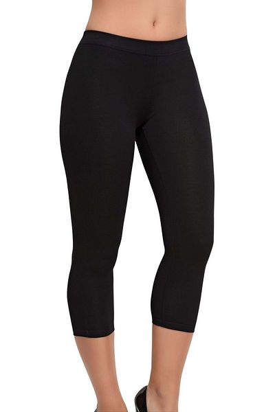 Belinay 0503 Colanți Scurt Modal Negru Xl