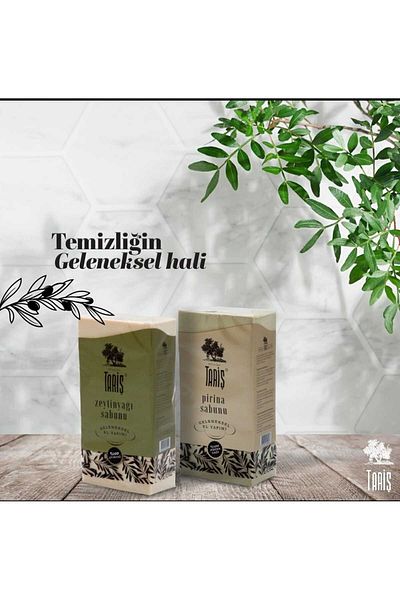 Tariş TARŞ PRINA AND OLIVE OIL SOAP 2X800 GRAM