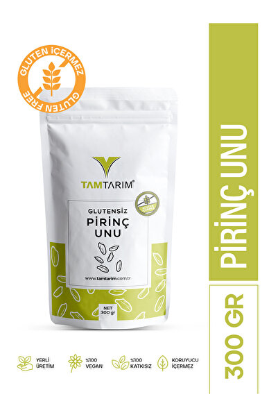 Tam Tarım Glutensiz Pirinç Unu 300 G