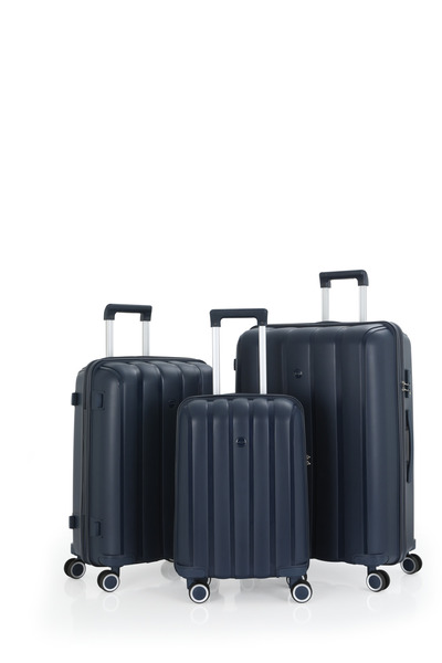 MÇS Mçs Üçlü Polipropilen Valiz Seti V305