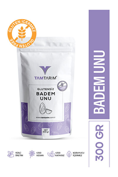 Tam Tarım Glutensiz Badem Unu 300 G