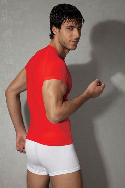 Doreanse 2535 MEN'S MODAL ROUND NECK T-SHIRT