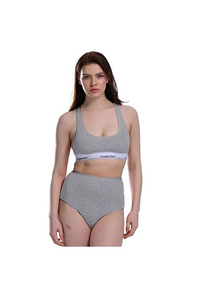 GIORGINA FERRI Cutie Lycra cu 5 chiloți premium cu talie înaltă, potriviti pentru uz zilnic Berry G-007 G