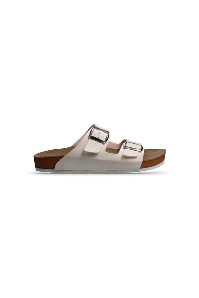 M.P. MP Double Band Men's WHITE Casual Slippers