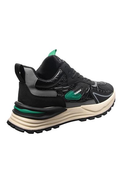 M.P. Mp Masculin Negru-verde