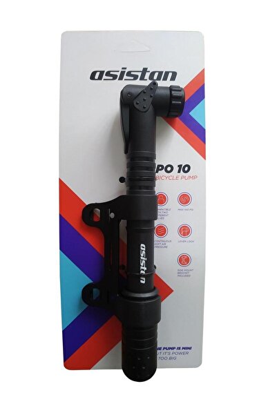 Asistan Po10 El Pompası Standart Bisiklet El Pompası Sedona El Pompası Gp-04