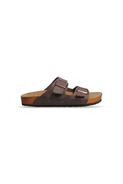 M.P. MP Double Band Men's BROWN Casual Slippers