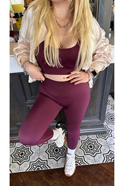 TOTAL Push-up özellikli Bralet Tayt Takım