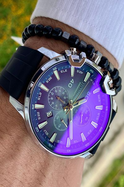 Homies Men's Wristwatch - New Season Stainless Silicone Cord, 3ATM Waterproof+ Bracelet