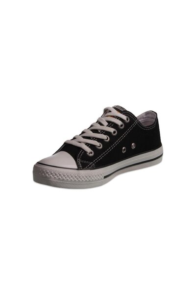M.P. MP ClearMotion Canvas Pro Kadın Bağcıklı SİYAH-BEYAZ Sneaker