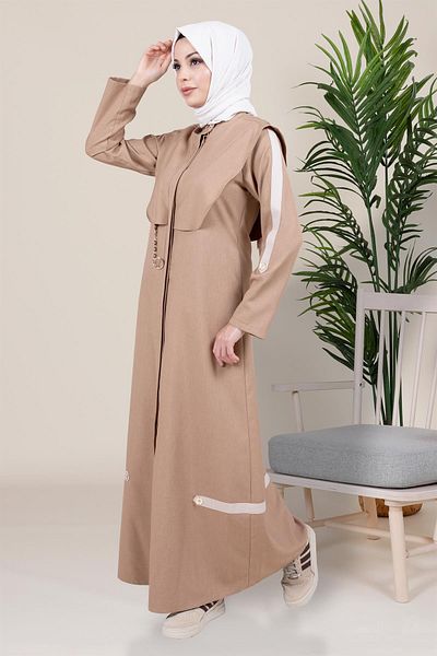 Beyza Camel Bafra Ferace 3717 - Λεπτομέρεια αλυσίδας