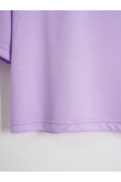 Revasser Γυναικείο μπλουζάκι Brooklyn πολύχρωμο, ειδικά εμπριμέ, υπερμεγέθη βαμβακερό λαιμόκοψη, χτενισμένο βαμβακερό μπλουζάκι