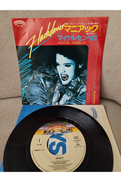 MICHAEL SEMBELLO - Maniac - 1983 Japonya Basım 2. EL