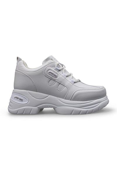 M.P. Mp 305 Women's Lace-Up White Casual Shoes