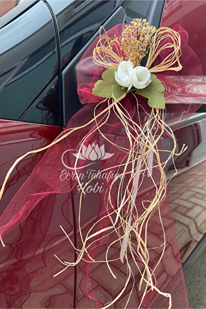 ecrin tuhafiye hobi 10 Adet Düğün Arabası Süsü Gelin Arabası Konvoy Süsü & Bohça Süsü