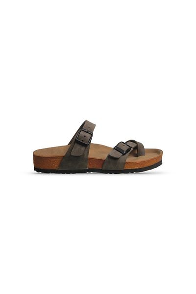 M.P. MP Double Band Women's Khaki Casual Slippers