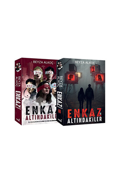 İndigo Kitap Enkaz Altındakiler 2 Kitap Set Karton Kapak (poster ve ayraç hed...