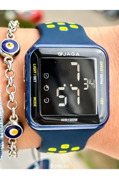 Jaga Lacivert Silikon Kordon,su Geçirmez (havuz,deniz Kullanımına Uygun) Bay/...