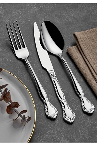 EMİNMUTFAK Sultan 60 parça çatal kaşık takımı (bıçak yok)