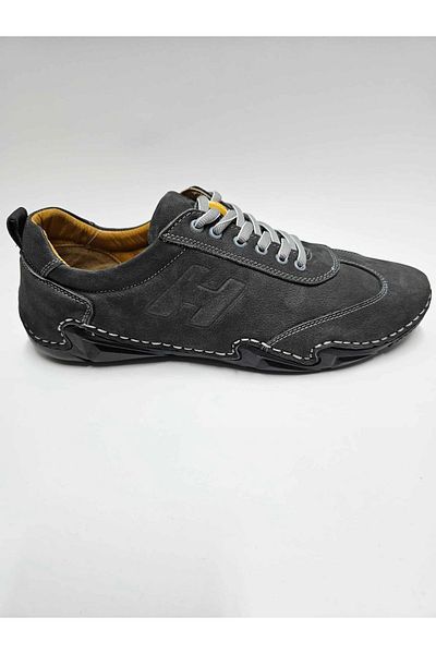 Luis Figo Men's Summer Leather Lace-Up Genuine Shoes