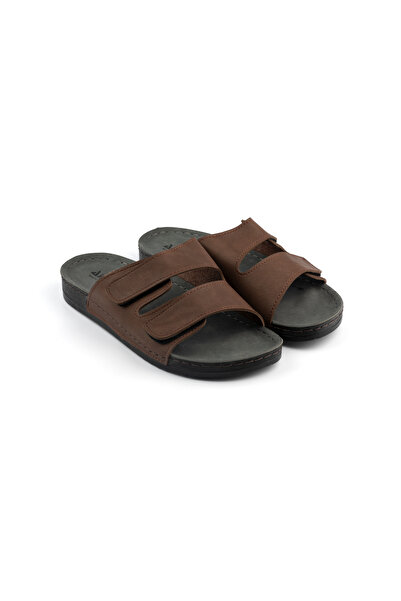 POLOMİA Ανδρικές καθημερινές παντόφλες Polomia Diablo Flexible Velcro Comfort