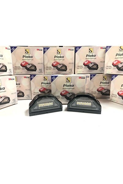 OSCAR OTOMATİV PLAKA LAMBASI SİYAH 12-24 VOLT