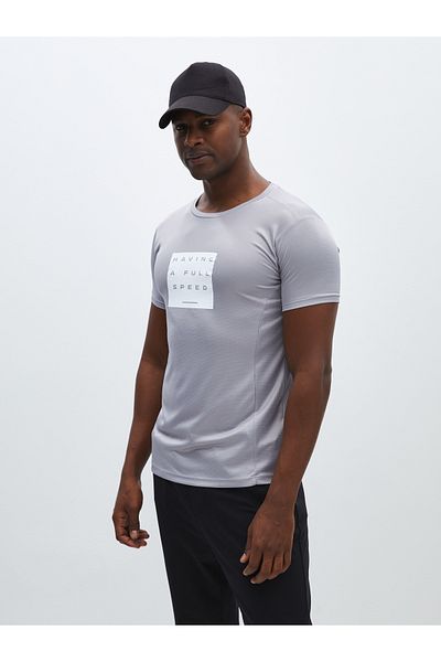 LC Waikiki Men's Sports T-Shirt - Crew Neck, Short Sleeve