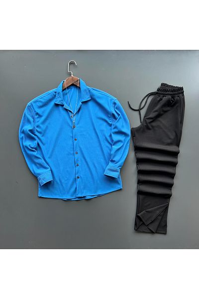 viperkombin 2-Piece Set Shirt and Baggy Trousers Corded