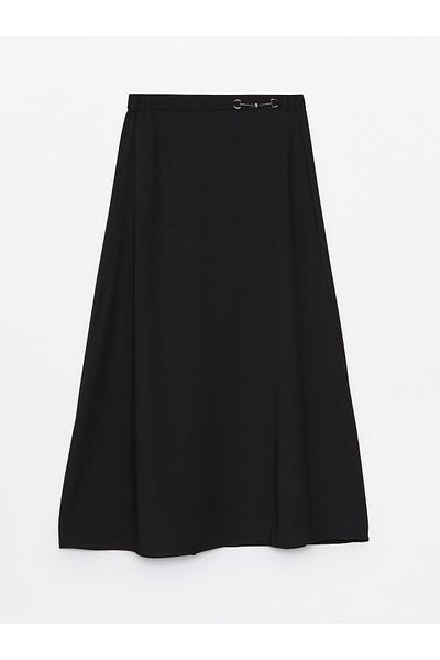 LC Waikiki Standard Fit Women's Skirt with Elastic Waist