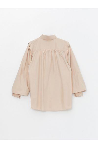 LC Waikiki Oversize Γυναικείο πουκάμισο τουνίκ - Μασίφ μακρυμάνικο