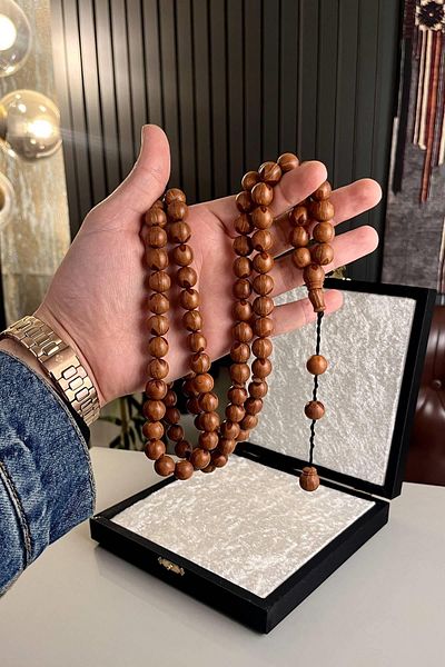 dergah tesbih Handcrafted Natural Andız 99 Prayer Beads