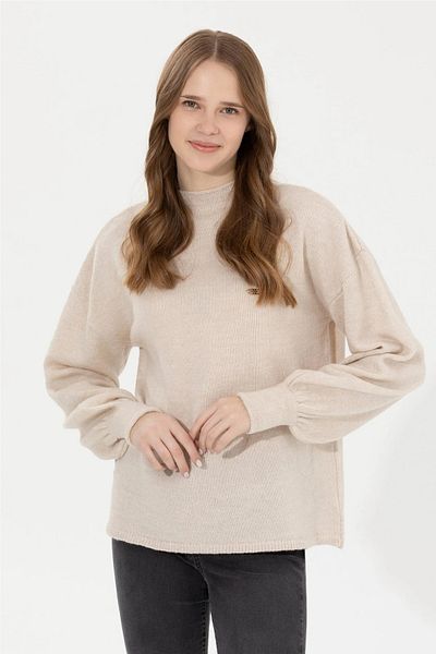U.S. Polo Assn. سترة بيضاء نسائية