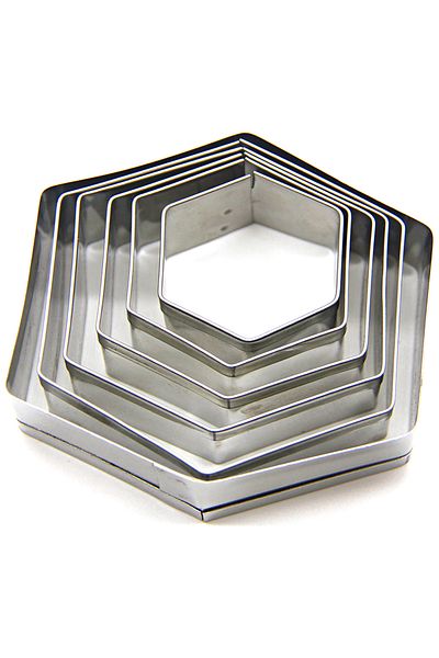 Butedo Volovan Metal Set 6 Pieces - Hexagon