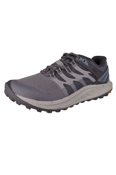Merrell Damen Halbschuhe Wanderschuhe Antora 3 GTX J067566 Vibram® ve FL ile Grau Highrise Textil/Sentetik