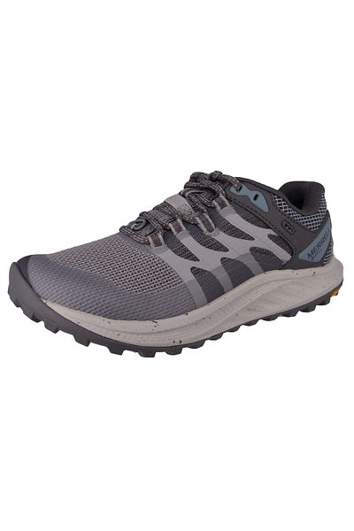 Merrell Damen Halbschuhe Wanderschuhe Antora 3 GTX J067566 Vibram® ve FL ile Grau Highrise Textil/Sentetik