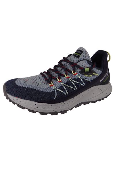 Merrell Damen Sportliche Halbschuhe Wanderschuhe Bravada 2 WP J500318 Blau Navy Textil mit EVA & Merrell Ai