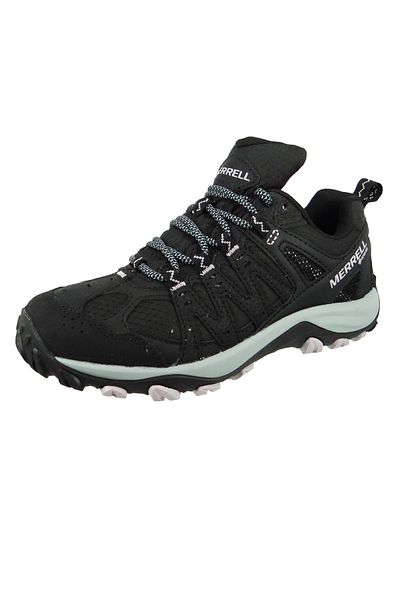 Merrell Damen Sportliche Wanderschuhe Accentor 3 Sport GTX J135442 Schwarz Black Leder und Textil mit M-Sele
