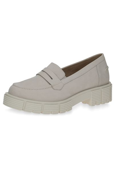 Caprice Damen Halbschuhe 9-24755-20 Grau 220 Snow Nubuc Leder mit CAP LIF